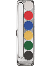 Load image into Gallery viewer, Kryolan Aquacolor Interferenz Palette 6 Colors