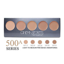 Load image into Gallery viewer, Cinema Secrets Ultimate Foundation 5-IN-1 PRO Palettes