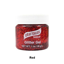 Load image into Gallery viewer, Graftobian Glitter Gel For Skin 1oz.