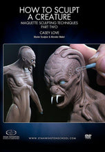 Load image into Gallery viewer, Stan Winston Studios | How to Sculpt a Creature Maquette Sculpting Techniques