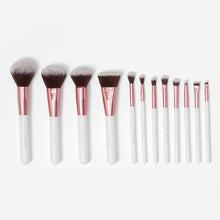Load image into Gallery viewer, BH Cosmetics Crystal Quartz 12 Piece Brush Set
