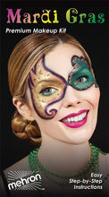 Load image into Gallery viewer, Mehron Mardi Gras Premium Character Makeup Kit