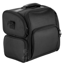 Load image into Gallery viewer, Just Case Hiker Black Soft Professional Travel Makeup Case HK3603NLAB