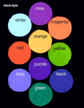 Load image into Gallery viewer, Kryolan Aquacolor UV Day Glow Palette 6 Colors
