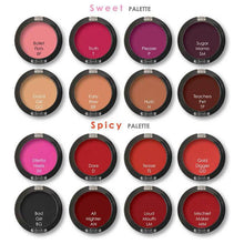 Load image into Gallery viewer, Mehron L.I.P. Cream - Sweet & Spicy Palettes