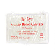 Load image into Gallery viewer, Ben Nye Gelatin Blood Capsules (Empty)
