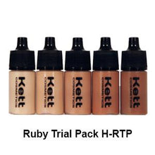 Load image into Gallery viewer, Kett Hydro Foundation Trial Pack (5 count of 6ml bottles)
