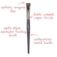 Load image into Gallery viewer, Smith Cosmetics 220 Eyeshadow Finishing Brush
