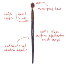 Load image into Gallery viewer, Smith Cosmetics 256 Arrowhead Laydown Brush Large
