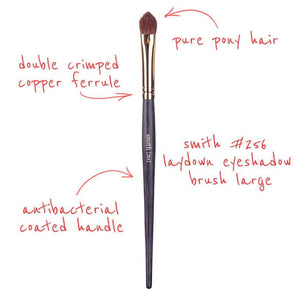 Smith Cosmetics 256 Arrowhead Laydown Brush Large