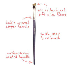 Load image into Gallery viewer, Smith Cosmetics 211 Brow Brush
